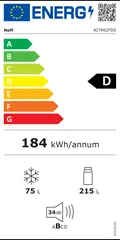Étiquette énergie du Neff KI7962FD0