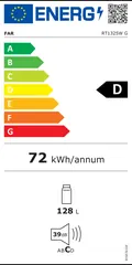 Étiquette énergie du FAR RT1325W