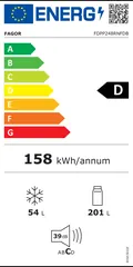 Étiquette énergie du Fagor FDPP248RNFDB